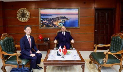 Japonya’nın Ankara Büyükelçisi Tamura, Giresun’da ziyaretlerde bulundu