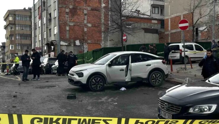 Kağıthane’de araca yönelik silahlı saldırı: 1 ağır yaralı