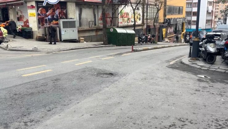 Kağıthane’de feci kaza kamerada: Motosikletin çarptığı berber hayatını kaybetti