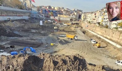 Karagümrük’teki Aetius Sarnıcı’ndan kalan kısımlar iş makineleriyle söküldü: Tarihe kepçe!