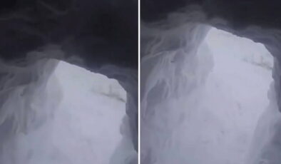 Kars’ta kar esareti: Kapılar kapandı, evlere tünellerle giriliyor!