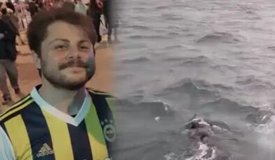 Kayıp olarak aranan üniversite öğrencisi Deniz İbişler’in denize atladığı görüntü ortaya çıktı