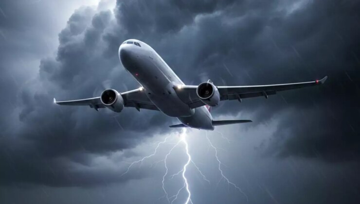 Kayseri uçağı rüzgar nedeniyle inemedi, yolcular büyük panik yaşadı