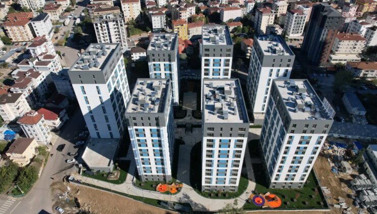 KİPTAŞ’ın yaptığı Kartal’daki Kaper Sitesi evleri hak sahiplerine yarın teslim edilecek