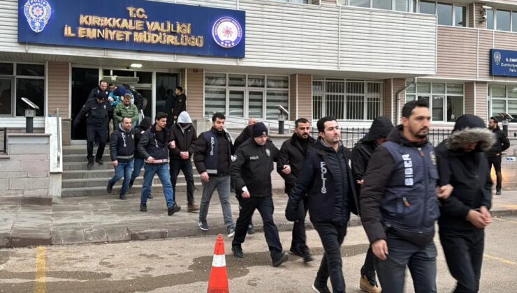 Kırıkkale merkezli yasadışı bahis operasyonu: 25 şüpheli yakalandı