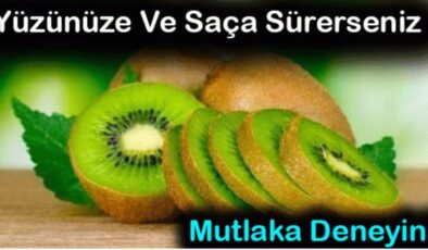 Kiviyi böyle bilmezdik! Yüze ve saça sürmenin faydası şaşırttı…