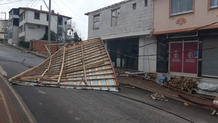 Kocaeli’de taşımalı eğitimde 1 gün, çatısı uçan 5 okulda ise 4 gün tatil edildi