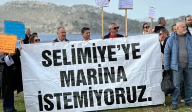 Köyden yükselen tek ses: Selimiye’de marina istemiyoruz