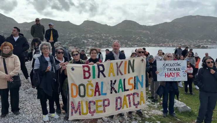 Marmaris Selimiye’de marina projesine tepki sürüyor