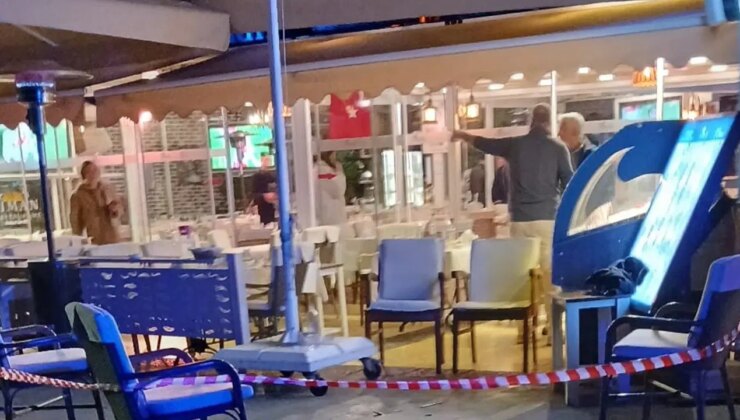 Marmaris’te restorana silahlı saldırı: 1 yaralı