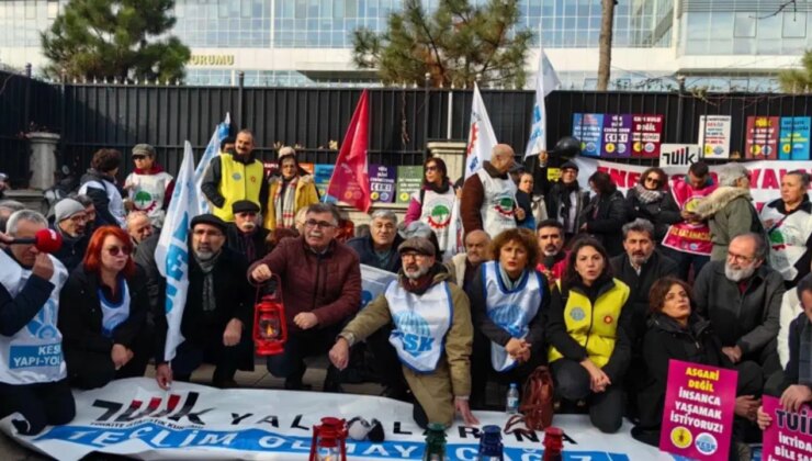 Memurdan enflasyon ve maaş artışına protesto: ‘Emekçiye karanlık yarattınız’