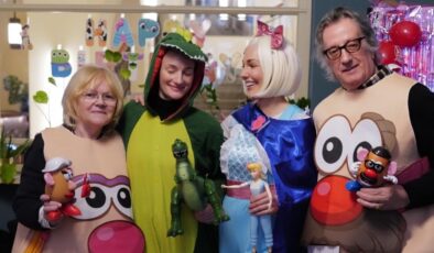 Meryem Uzerli, kızının doğum gününde prenses oldu