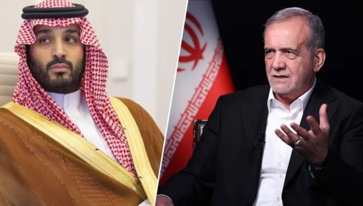 Mesud Pezeşkiyan, Suudi Arabistan Veliaht Prensi Selman ile görüştü