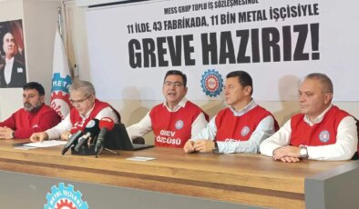 Metalde 43 fabrikada grev kararı: ‘Yurdun dört bir yanında metal işçilerinin haykırışına tanık olacaksınız’