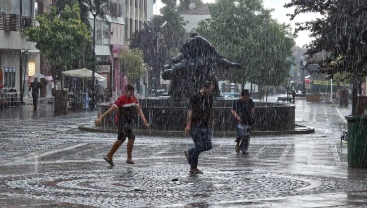 Meteoroloji’den Trakya için ‘kuvvetli yağış’ ve ‘fırtına’ uyarısı