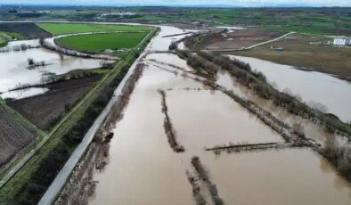 Metrekareye 60 kilogram yağış düştü… Tunca Nehri’nde kritik artış!
