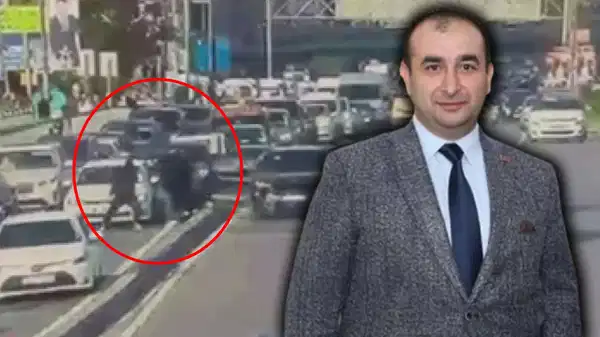 MHP’li avukat Serdar Öktem’e silahlı saldırının görüntüleri ortaya çıktı!