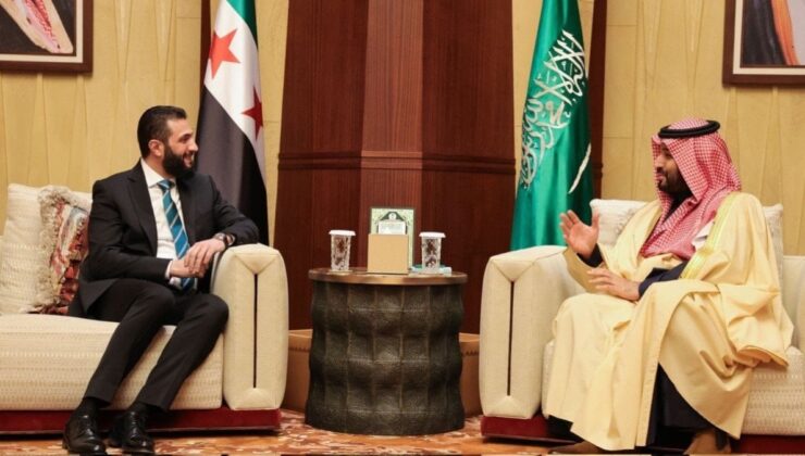 Muhammed bin Selman ile Ahmed Şara, telefonda görüştü