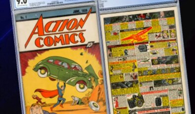 Nadir Superman çizgi romanı 15 milyon dolara satıldı