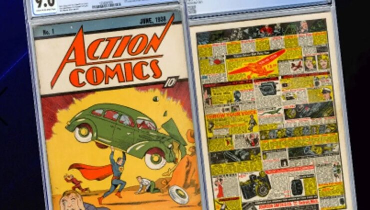 Nadir Superman çizgi romanı 15 milyon dolara satıldı