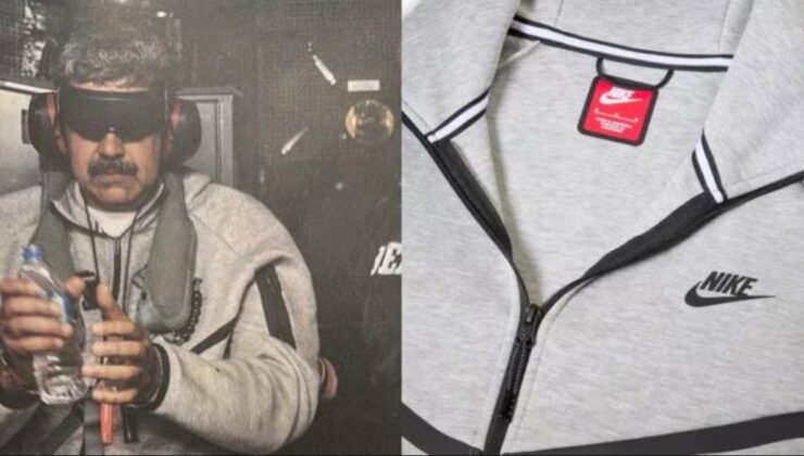 Nicolas Maduro’nun gözaltı fotoğrafındaki eşofman kapış kapış gitti