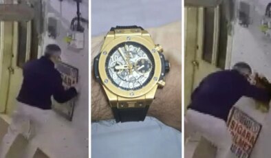 Ofisin duvarını delip 40 bin dolarlık saati çaldılar: İstenen cezalar belli oldu!