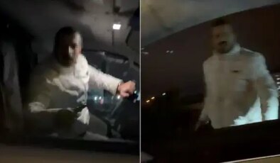 Olay kamerada: ‘Yol verme’ kavgasında 2 kişi bıçaklandı!