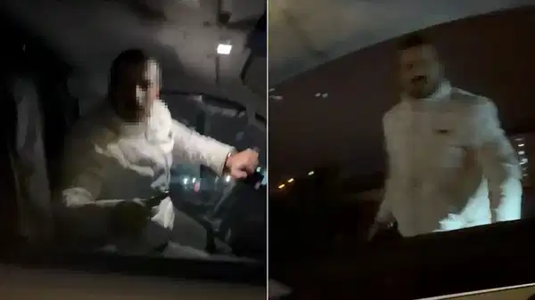 Olay kamerada: ‘Yol verme’ kavgasında 2 kişi bıçaklandı!