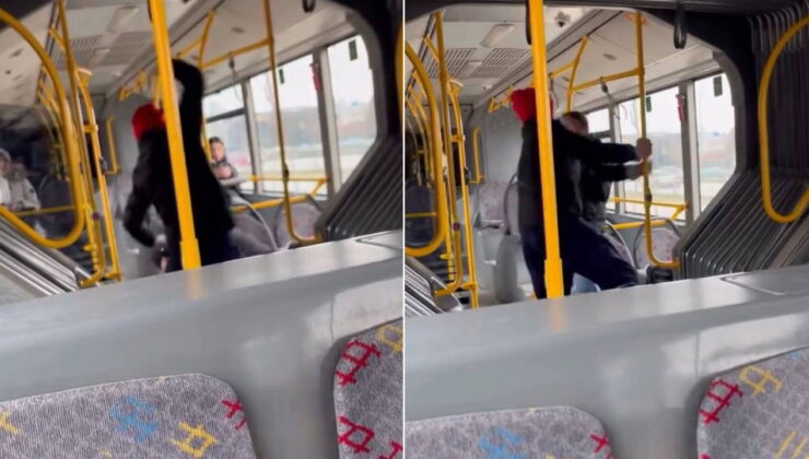 Otobüste ‘yer’ tartışması: Yolcuyu darbedip, ‘Komutanımı çağırın’ dedi