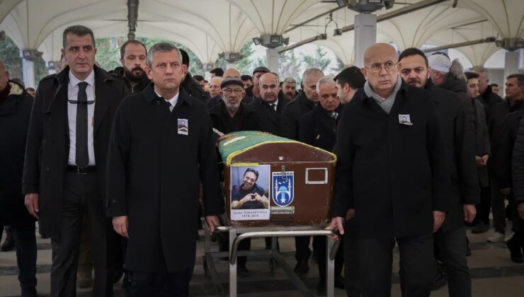 Özgür Özel, Serdar Özkanatoğlu’nun cenaze törenine katıldı