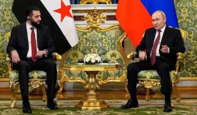 Putin ile Şara, Moskova’da bir araya geldi