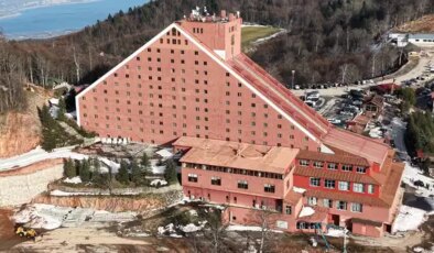 Ruhsatı iptal edilmişti: Kartepe’deki kayak oteli mühürlendi