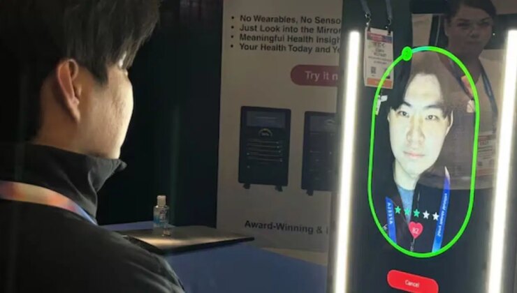 Saniyeler içinde sağlık analizi yapan yapay zeka destekli ayna duyuruldu