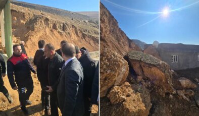 Şırnak’ta heyelan… 3 ev kullanılamaz hale geldi!