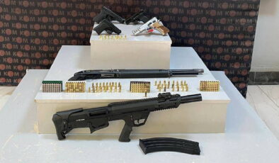 Sosyal medyadan silah paylaşımı yapanlara gözaltı!