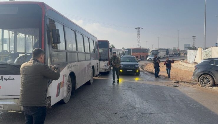 Suriye’de teslim olan SDG’liler otobüslerle farklı bölgeler götürülecek