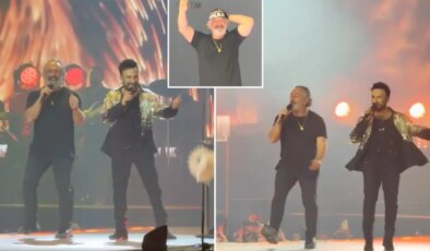 Tarkan konserinde Cem Yılmaz sahneye çıktı, salon yıkıldı