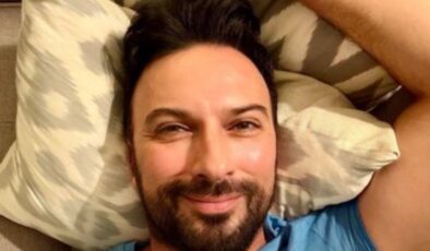 Tarkan’dan konser sonrası dinlenme pozu