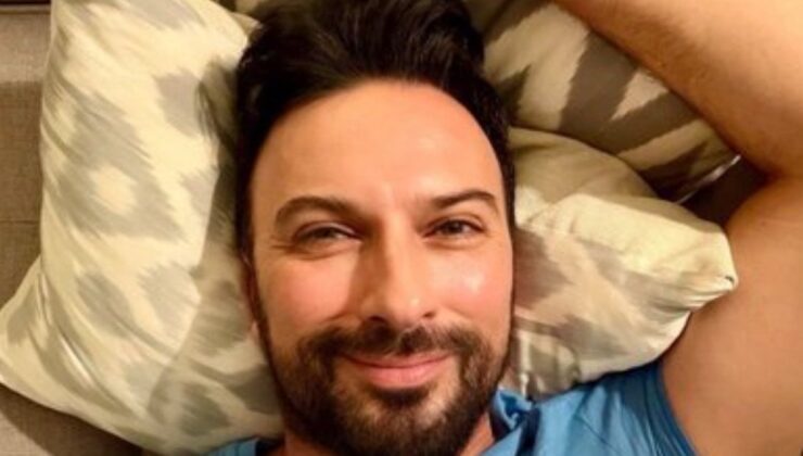 Tarkan’dan konser sonrası dinlenme pozu