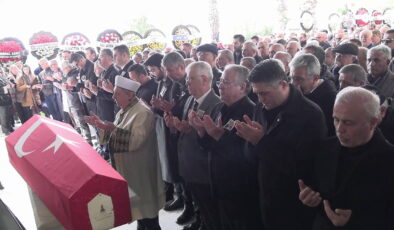 TBMM 22. Dönem CHP İzmir Milletvekili Hakkı Ülkü, son yolculuğuna uğurlandı