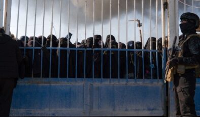 Terör örgütü DEAŞ mensuplarının tutulduğu Hol Kampı’nda güvenlik üst seviyede