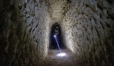 Terör örgütü YPG/SDG’nin Şeyh Maksud’daki yer altı tünelleri ortaya çıktı