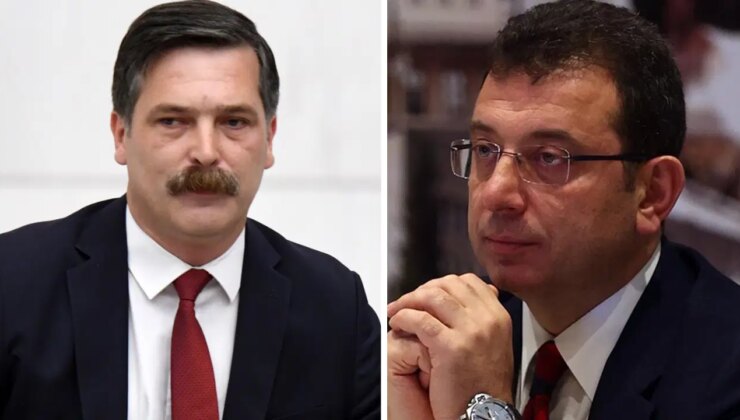 TİP Genel Başkanı Erkan Baş, İmamoğlu’nu ziyaret etti