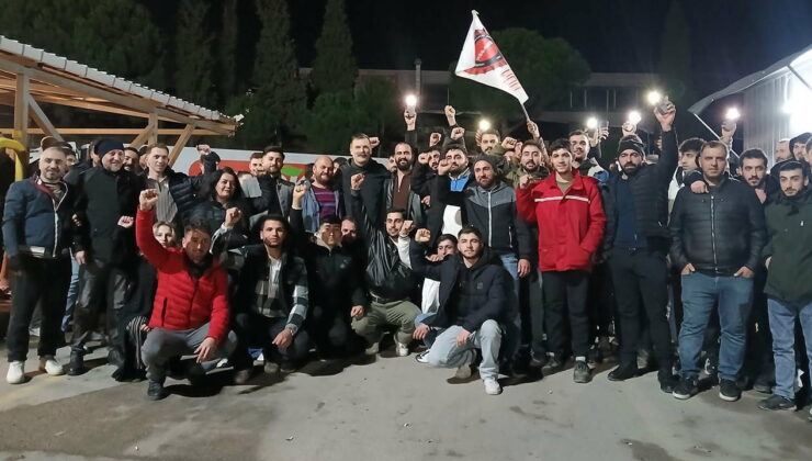 TİP Genel Başkanı Erkan Baş’tan, Migros işçilerinin direnişine ziyaret: ‘Patronun başka bir seçeneği yok’