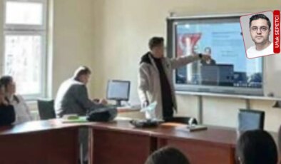 Trabzon’da bir devlet okulunda tanıtım yapıldı: Ülkü Ocakları okulda