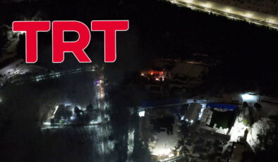 TRT’nin Çekmeköy’deki film platosunda yangın çıktı