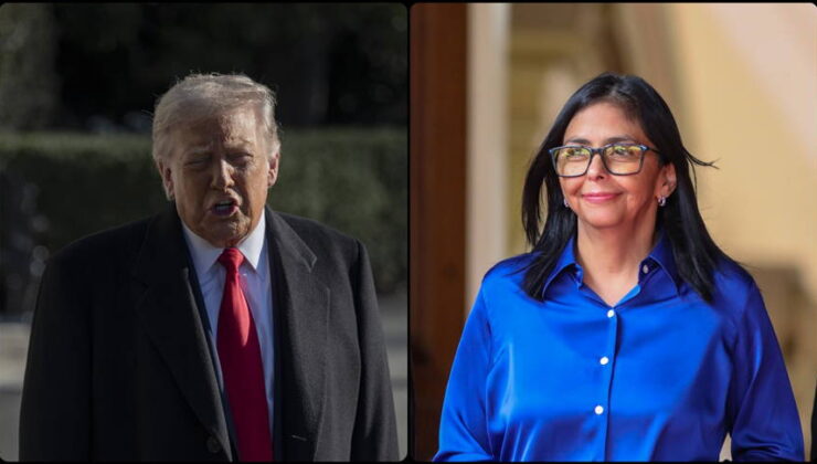 Trump ile Delcy Rodriguez görüştü: Petrol, maden ve güvenlik masada