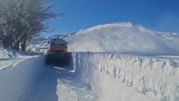 Tunceli’de 113 köy yolu ulaşıma kapandı!