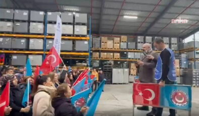 Türk Metal üyesi işçilerden Bursa’da MESS protestosu