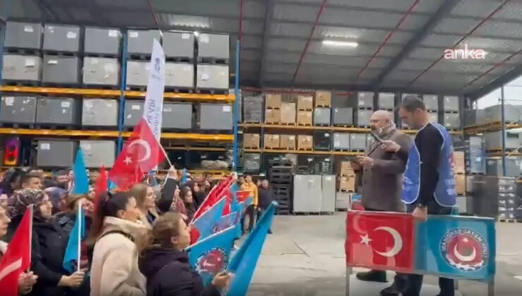 Türk Metal üyesi işçilerden Bursa’da MESS protestosu